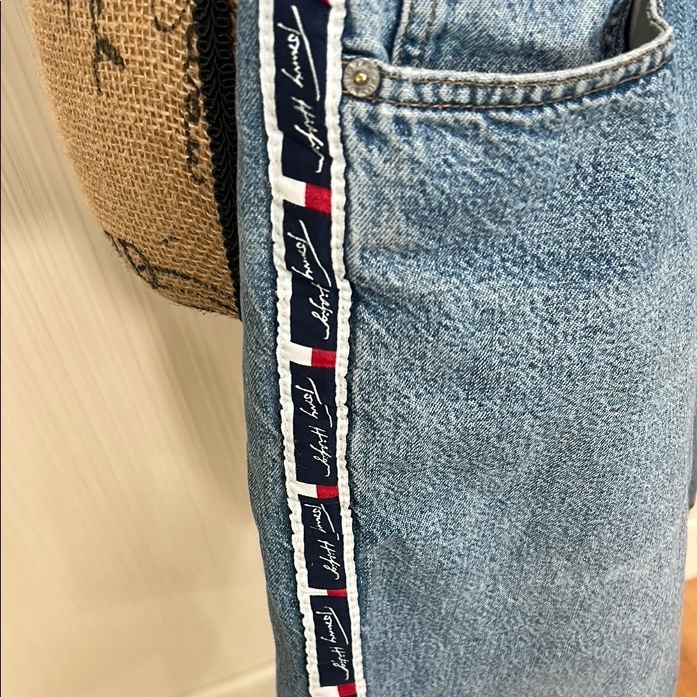Vintage 90s Tommy Hilfiger Blue Jean Shorts Relaxed Fit